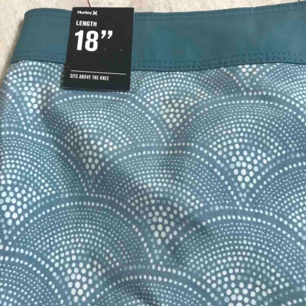 Men’s Short Hurley Beachside Pescard Length 18” - Picture 5 of 9